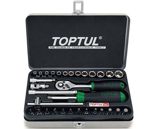 Набор инструментов Toptul професійний 1/4" 32од. (GCAD3202)