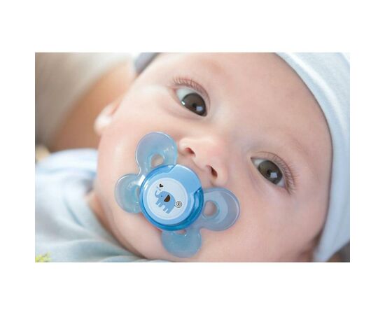 Пустышка Chicco Physio Comfort силиконовая от 6 до 16 месяцев розовая (74913.11.00.00), изображение 5 Пустышка Chicco Physio Comfort силиконовая от 6 до 16 месяцев розовая (74913.11.00.00), изображение 5