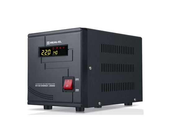 Стабилизатор REAL-EL STAB ENERGY-2000 (EL122400013), изображение 5 Стабилизатор REAL-EL STAB ENERGY-2000 (EL122400013), изображение 5
