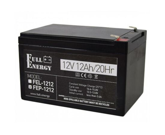 Батарея до ДБЖ Full Energy 12В 12Ач (FEP-1212)