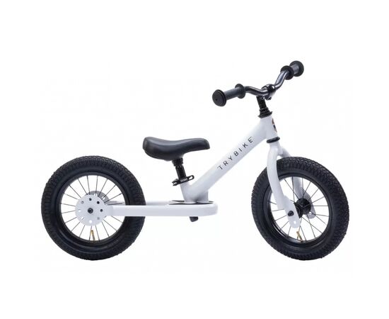 Беговел Trybike балансирующий белый (TBS-2-WHT), изображение 2 Беговел Trybike балансирующий белый (TBS-2-WHT), изображение 2