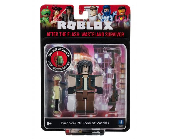 Фигурка для геймеров Jazwares Roblox Core Figures After the Flash Wasteland Survivor W9 (ROB0393), изображение 3 Фигурка для геймеров Jazwares Roblox Core Figures After the Flash Wasteland Survivor W9 (ROB0393), изображение 3