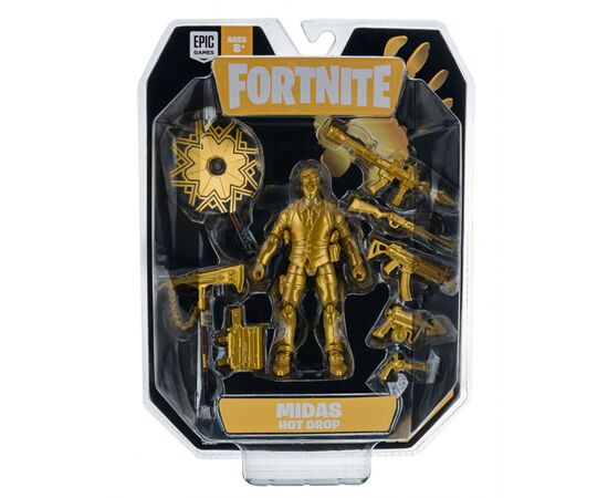 Фигурка для геймеров Jazwares Fortnite Hot Drop Midas-Gold S2 (FNT0410), изображение 6