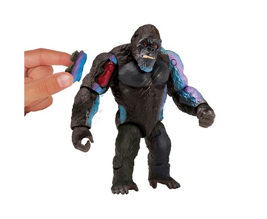 Фігурка Godzilla vs. Kong Конг з бойовими ранами та сокирою (35354), зображення 2 Фігурка Godzilla vs. Kong Конг з бойовими ранами та сокирою (35354), зображення 2