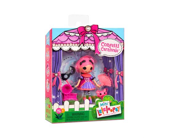 Кукла Lalaloopsy MINI – Конфети Карнавал (с аксессуарами) (579076), изображение 5 Кукла Lalaloopsy MINI – Конфети Карнавал (с аксессуарами) (579076), изображение 5