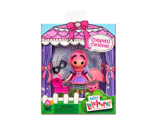 Кукла Lalaloopsy MINI – Конфети Карнавал (с аксессуарами) (579076), изображение 6 Кукла Lalaloopsy MINI – Конфети Карнавал (с аксессуарами) (579076), изображение 6