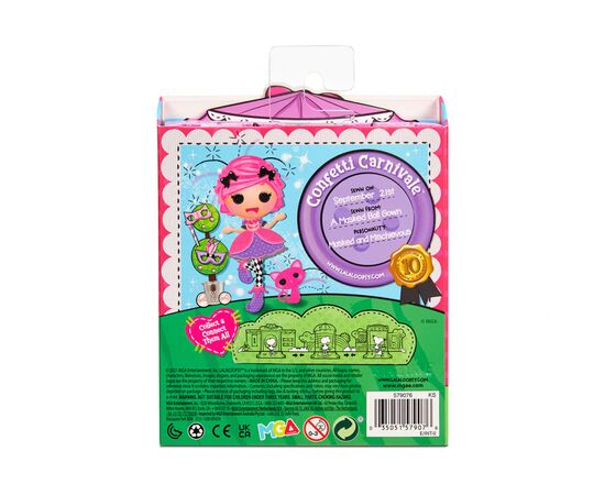 Кукла Lalaloopsy MINI – Конфети Карнавал (с аксессуарами) (579076), изображение 7 Кукла Lalaloopsy MINI – Конфети Карнавал (с аксессуарами) (579076), изображение 7