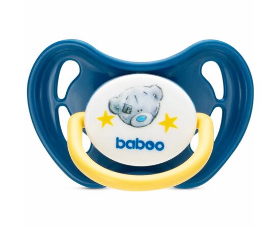 Пустышка Baboo Me To You 6+ мес. синяя (90414)