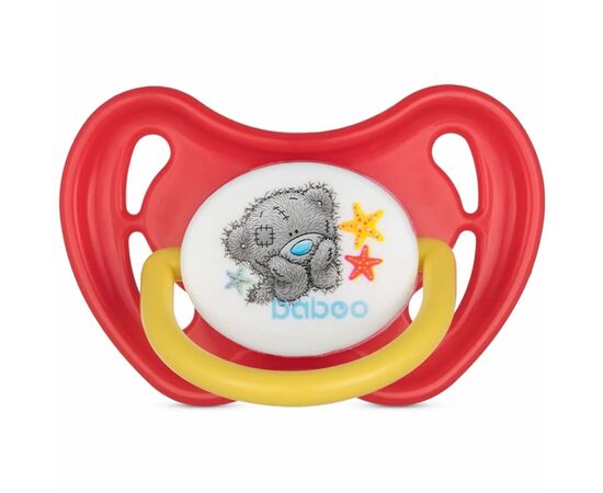 Пустушка Baboo Me To You 0+ міс червона (90409)
