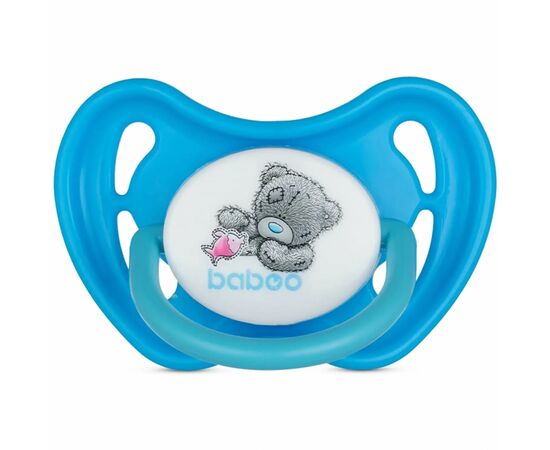 Пустышка Baboo Me To You 0+ мес. синяя (90408)