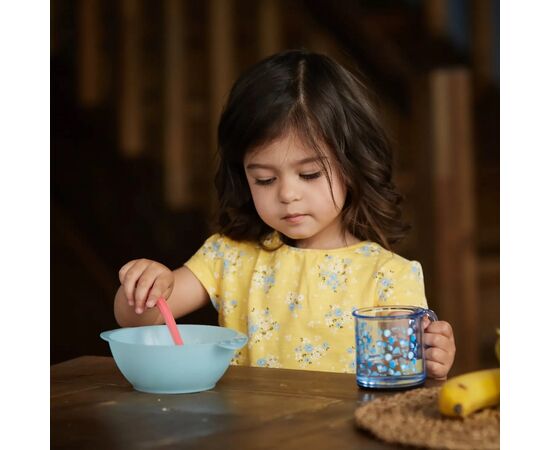 Тарелка детская Baboo с ручками Love story Fox голубая (90430), изображение 4 Тарелка детская Baboo с ручками Love story Fox голубая (90430), изображение 4