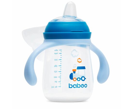 Поильник-непроливайка Baboo Transportс силиконовым носиком 260 мл (90440), изображение 2 Поильник-непроливайка Baboo Transportс силиконовым носиком 260 мл (90440), изображение 2
