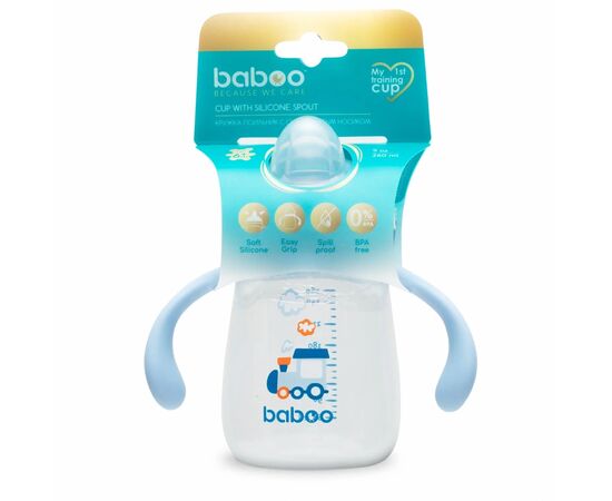 Поильник-непроливайка Baboo Transportс силиконовым носиком 260 мл (90440), изображение 6 Поильник-непроливайка Baboo Transportс силиконовым носиком 260 мл (90440), изображение 6