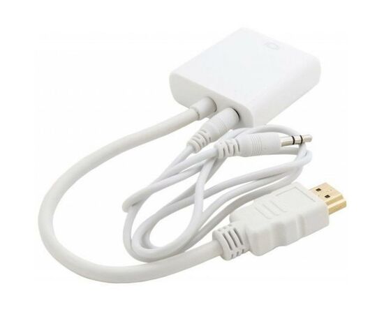 Перехідник HDMI to VGA Extradigital (KBH1645), зображення 3 Перехідник HDMI to VGA Extradigital (KBH1645), зображення 3