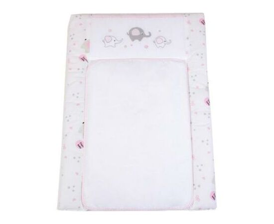 Пеленальный матрасик Верес Elephant pink 50*70 (421.4)