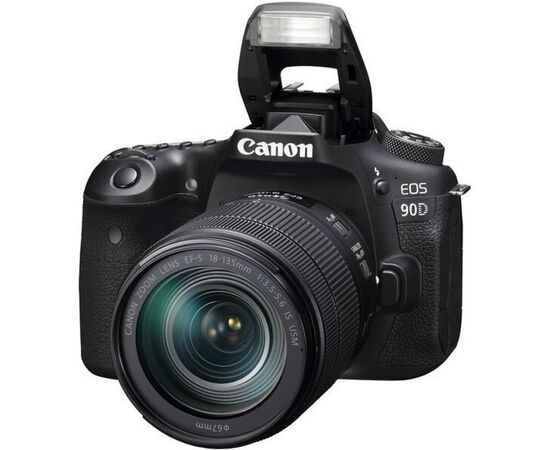 Цифровой фотоаппарат Canon EOS 90D 18-135 IS nano USM (3616C029), изображение 3 Цифровой фотоаппарат Canon EOS 90D 18-135 IS nano USM (3616C029), изображение 3