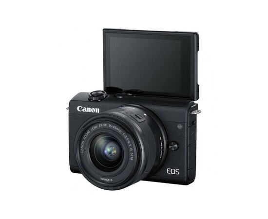Цифровой фотоаппарат Canon EOS M200 + 15-45 IS STM Black (3699C027), изображение 2 Цифровой фотоаппарат Canon EOS M200 + 15-45 IS STM Black (3699C027), изображение 2