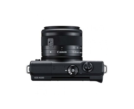 Цифровой фотоаппарат Canon EOS M200 + 15-45 IS STM Black (3699C027), изображение 4 Цифровой фотоаппарат Canon EOS M200 + 15-45 IS STM Black (3699C027), изображение 4