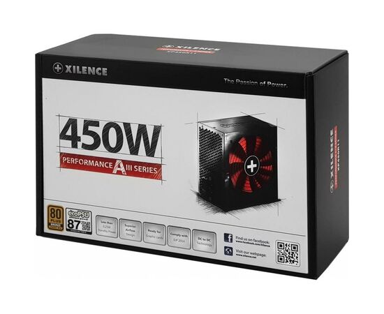 Блок питания Xilence 450W (XP450R11), изображение 4 Блок питания Xilence 450W (XP450R11), изображение 4