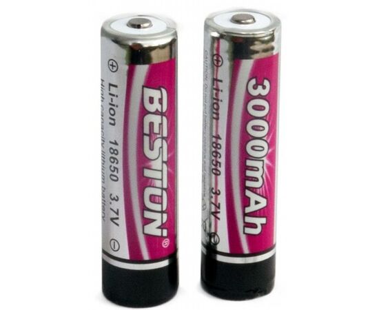 Акумулятор 18650 (168A) 3000 mAh *2 з захистом Beston (AAB1848)