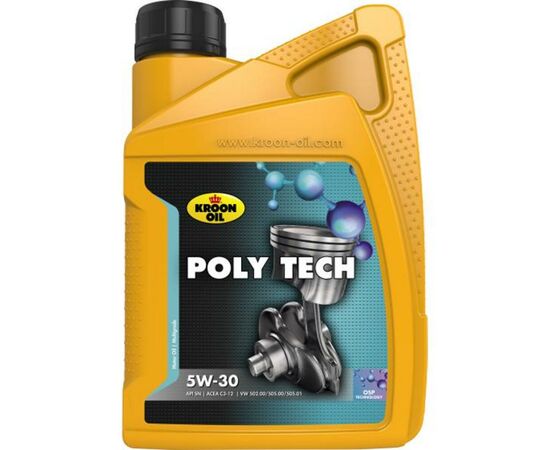 Моторное масло Kroon-Oil POLY TECH 5W-30 1л (KL 32578)