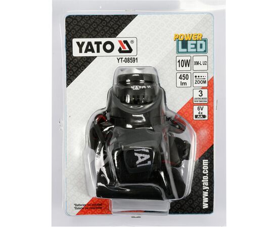 Ліхтар Yato акумуляторний (YT-08591), зображення 3 Ліхтар Yato акумуляторний (YT-08591), зображення 3