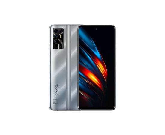 Мобільний телефон Tecno LE7n (POVA-2) 4/64Gb Polar Silver (4895180768453), зображення 7 Мобільний телефон Tecno LE7n (POVA-2) 4/64Gb Polar Silver (4895180768453), зображення 7