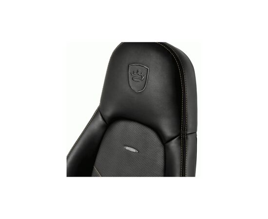 Крісло ігрове Noblechairs Icon Black/Gold (NBL-ICN-PU-GOL), зображення 2 Крісло ігрове Noblechairs Icon Black/Gold (NBL-ICN-PU-GOL), зображення 2