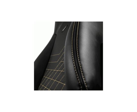 Крісло ігрове Noblechairs Icon Black/Gold (NBL-ICN-PU-GOL), зображення 3 Крісло ігрове Noblechairs Icon Black/Gold (NBL-ICN-PU-GOL), зображення 3