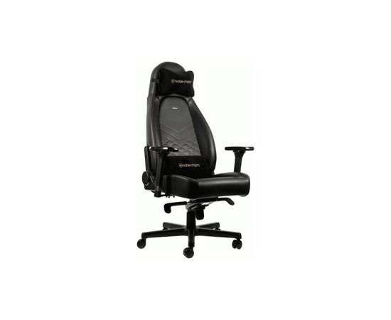 Кресло игровое Noblechairs Icon Black/Gold (NBL-ICN-PU-GOL)