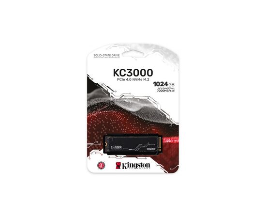 Накопитель SSD M.2 2280 1TB Kingston (SKC3000S/1024G), изображение 4 Накопитель SSD M.2 2280 1TB Kingston (SKC3000S/1024G), изображение 4