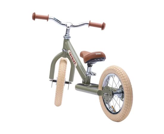 Беговел Trybike балансирующий оливковый (TBS-2-GRN-VIN), изображение 4 Беговел Trybike балансирующий оливковый (TBS-2-GRN-VIN), изображение 4