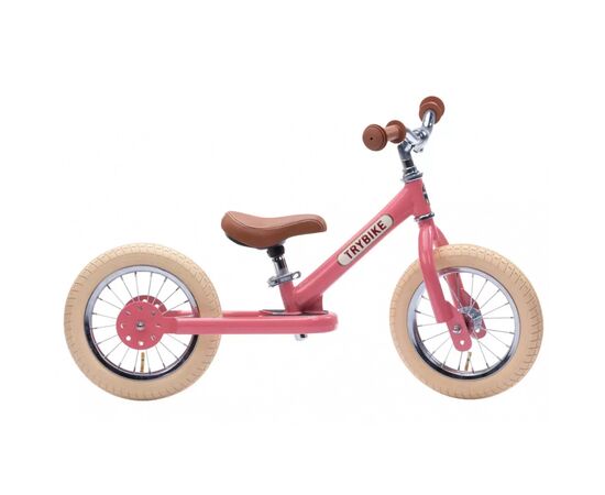 Беговел Trybike балансирующий розовый (TBS-2-PNK-VIN), изображение 2 Беговел Trybike балансирующий розовый (TBS-2-PNK-VIN), изображение 2