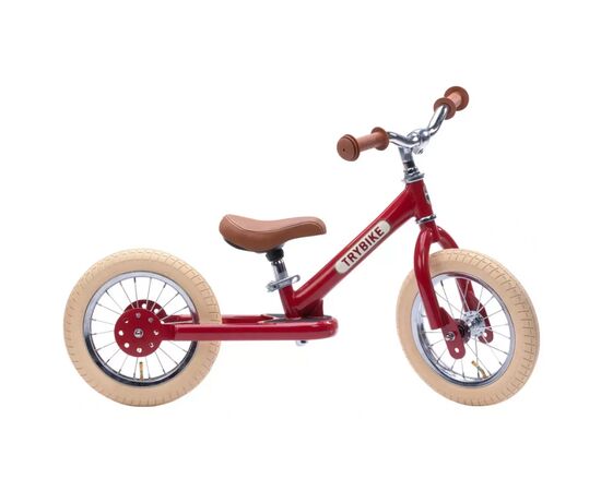Беговел Trybike балансирующий рубиновый (TBS-2-RED-VIN), изображение 2 Беговел Trybike балансирующий рубиновый (TBS-2-RED-VIN), изображение 2