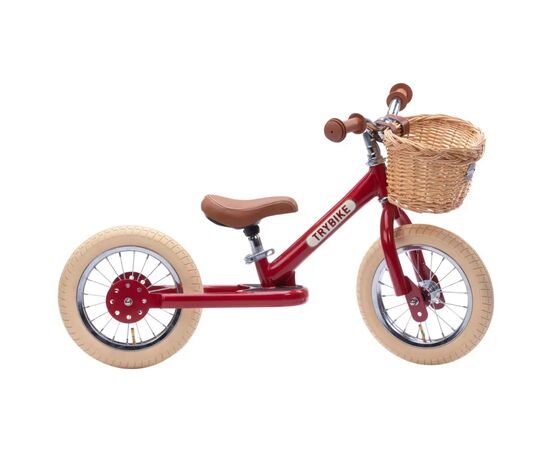 Беговел Trybike балансирующий рубиновый (TBS-2-RED-VIN), изображение 5 Беговел Trybike балансирующий рубиновый (TBS-2-RED-VIN), изображение 5