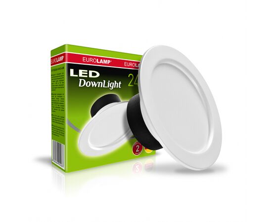 Світильник Eurolamp Downlight серии "E" 24W 4 (LED-DLR-24/4(Е))
