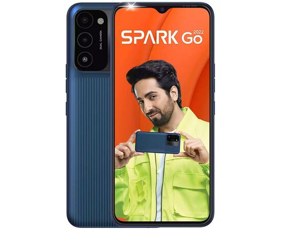 Мобильный телефон Tecno KG5m (Spark Go 2022 2/32Gb) Atlantic Blue (4895180776953), изображение 7 Мобильный телефон Tecno KG5m (Spark Go 2022 2/32Gb) Atlantic Blue (4895180776953), изображение 7
