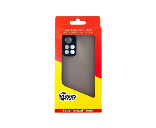 Чехол для моб. телефона Dengos Matte POCO M4 Pro (black) (DG-TPU-MATT-102), изображение 5 Чехол для моб. телефона Dengos Matte POCO M4 Pro (black) (DG-TPU-MATT-102), изображение 5