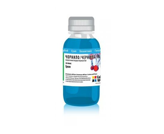 Чернила ColorWay Epson SC 67/87/79/91/T26 1л Cyan (CW-EW400C1)