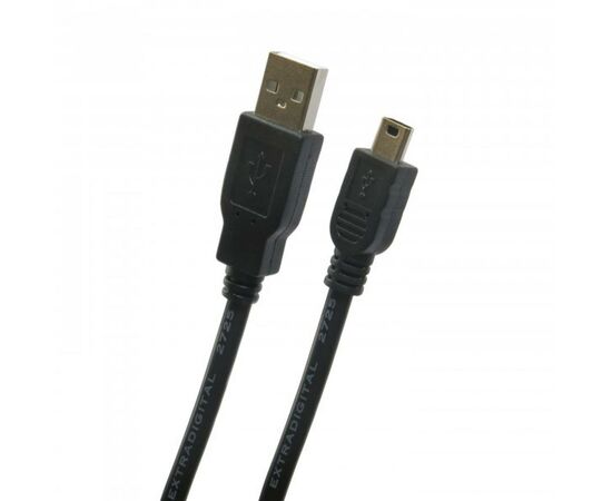 Дата кабель USB 2.0 AM to Mini 5P 1.5m Extradigital (KBU1628)