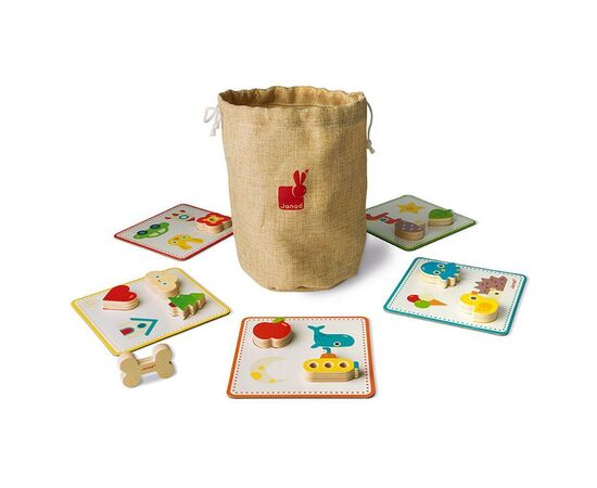 Настольная игра Janod Лото. Изучаем формы (J05318), изображение 2 Настольная игра Janod Лото. Изучаем формы (J05318), изображение 2