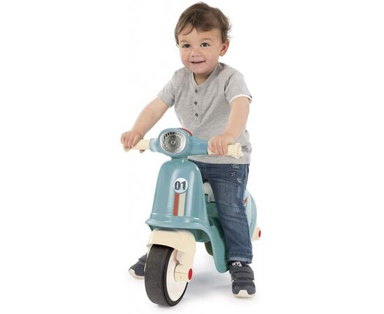 Беговел Smoby голубой (721006), изображение 5 Беговел Smoby голубой (721006), изображение 5