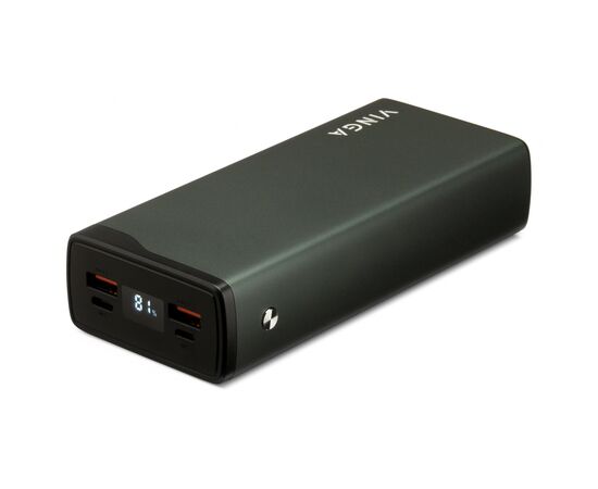 Батарея универсальная Vinga 30000 mAh QC3.0+PD 3 ports LCD metal 20W (VPB3QPALD), изображение 2 Батарея универсальная Vinga 30000 mAh QC3.0+PD 3 ports LCD metal 20W (VPB3QPALD), изображение 2