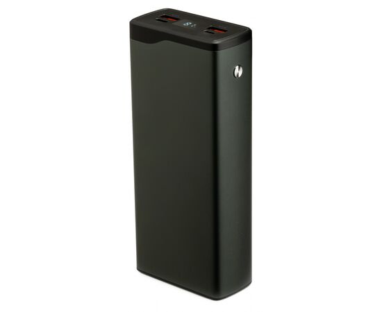 Батарея універсальна Vinga 30000 mAh QC3.0+PD 3 ports LCD metal 20W (VPB3QPALD)