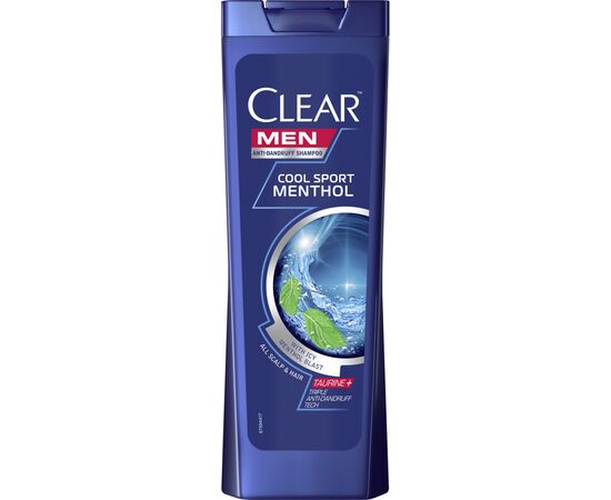 Шампунь Clear против перхоти для мужчин Ледяная свежесть 225 мл (8710847959608)