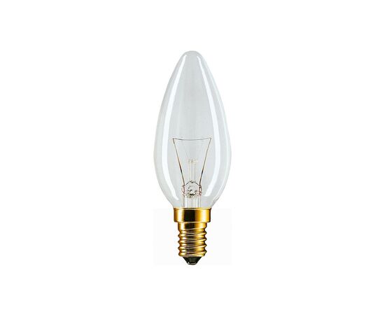 Лампочка Philips Stan 40W E14 230V B35 CL 1CT/10X10F (926000006897)