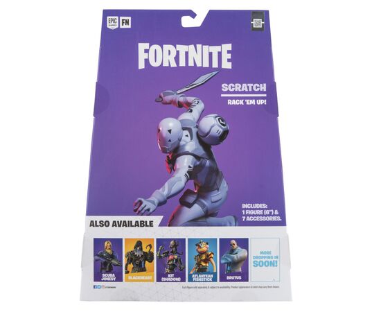 Фигурка для геймеров Jazwares Fortnite Legendary Series Scratch S9 (FNT0735), изображение 8 Фигурка для геймеров Jazwares Fortnite Legendary Series Scratch S9 (FNT0735), изображение 8