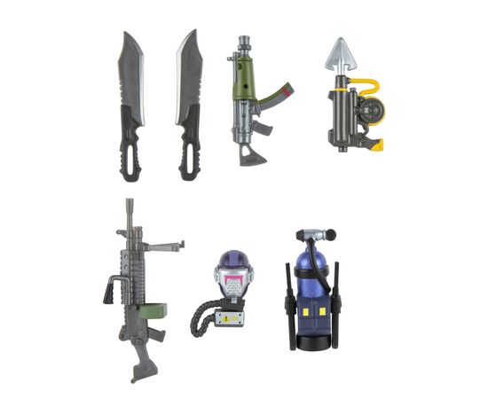 Фигурка для геймеров Jazwares Fortnite Legendary Series Scuba Jonesy S9 (FNT0734), изображение 7 Фигурка для геймеров Jazwares Fortnite Legendary Series Scuba Jonesy S9 (FNT0734), изображение 7