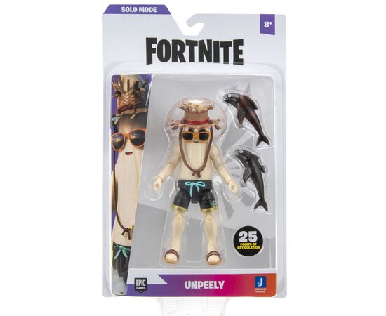 Фигурка для геймеров Jazwares Fortnite Solo Mode Unpeely S9 (FNT0799), изображение 7 Фигурка для геймеров Jazwares Fortnite Solo Mode Unpeely S9 (FNT0799), изображение 7
