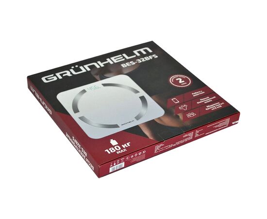 Весы напольные Grunhelm BES-32BFS, изображение 3 Весы напольные Grunhelm BES-32BFS, изображение 3